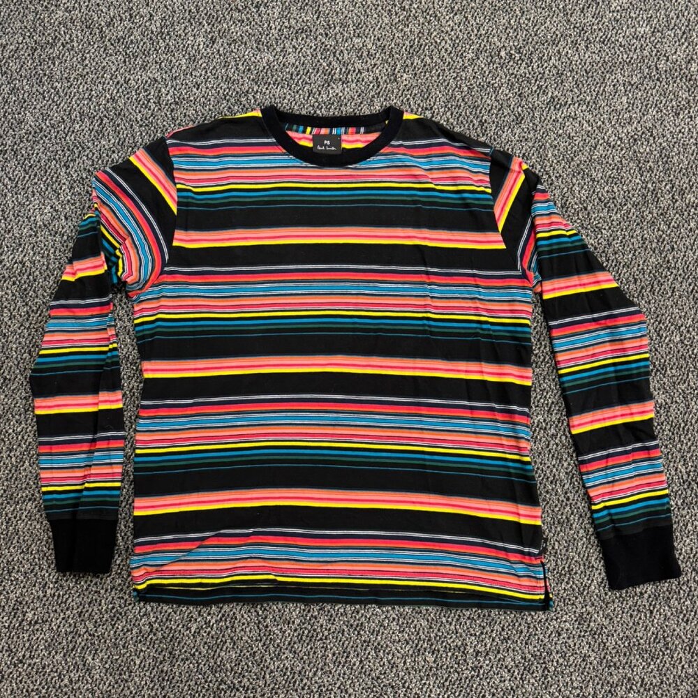 Paul Smith Striped Long Sleeve T-shirt Size L